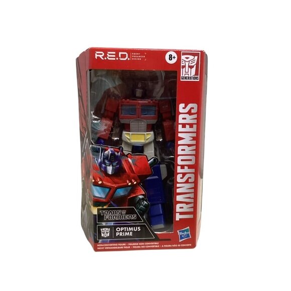 Transformers Generations R.E.D. Optimus Prime Action Figure - Picture 1 of 6
